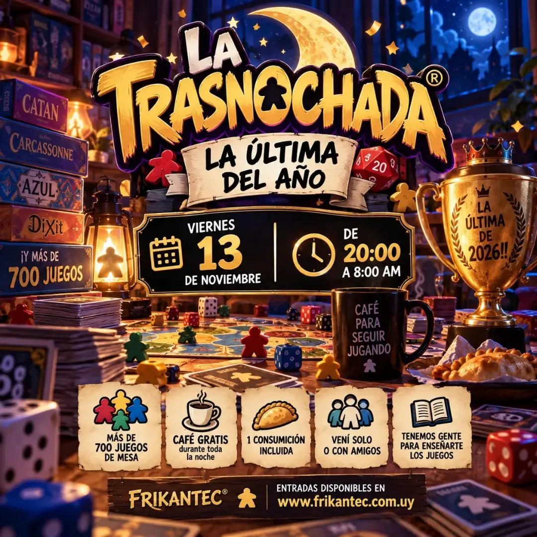 LA ÚLTIMA TRASNOCHADA DE 2026!!
